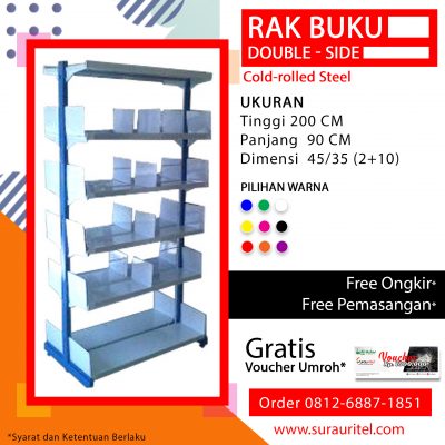 Rak Buku Sederhana Pasang 2019