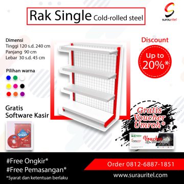 Ukuran Rak Minimarket