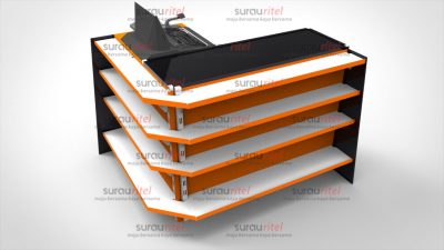 Jual Meja Kasir Shelving