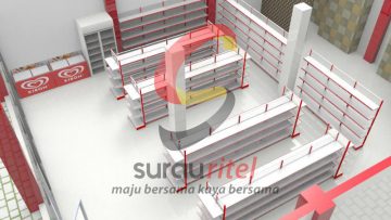 Rak Besi Minimarket Padang