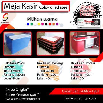 Jual Meja Kasir Dharmasraya