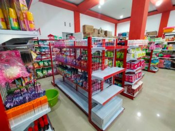 Rak Minimarket Baru Tuapejat
