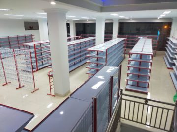 Rak Gondola Dinding di Kota Padang