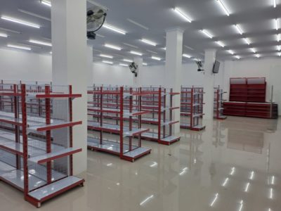 Rak Gondola Minimarket Tanah Datar