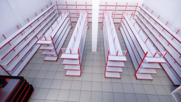 Rak Minimarket Bekas Lubuk Basung