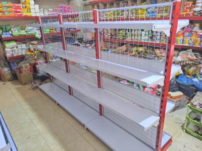 Rak Minimarket Bekas Muaro