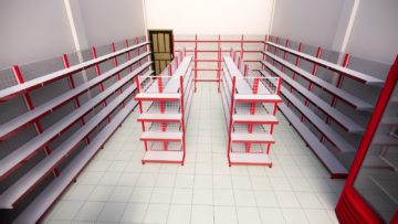 Rak Minimarket Sekitar Sumbar