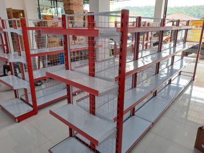 Rak Toko Swalayan Padang Pariaman