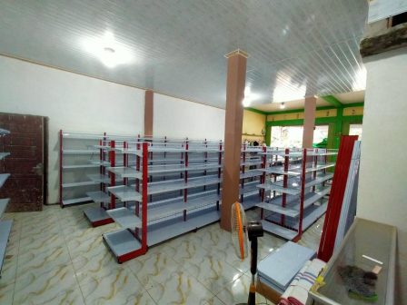 ukuran harus tepat agar minimarket lebih rapi